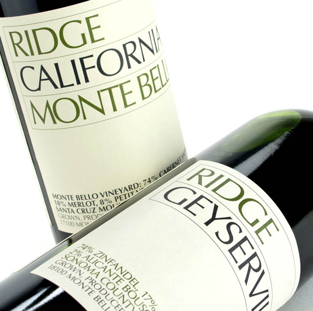 Ridge 2006 Monte Bello リッジ モンテベッロ Ridge Montebello Vineyard Santa Cruz 2006